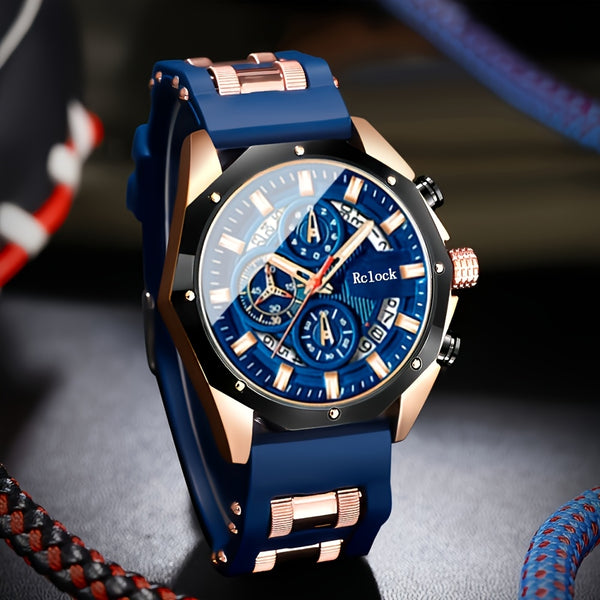 2er-Set Neue luxuriöse  exquisite Quarzuhr – Geeignet für alle Feiertagsgeschenke