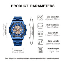 Herren Casual Business Kalender Leuchtende Wasserdichte Quarzuhr