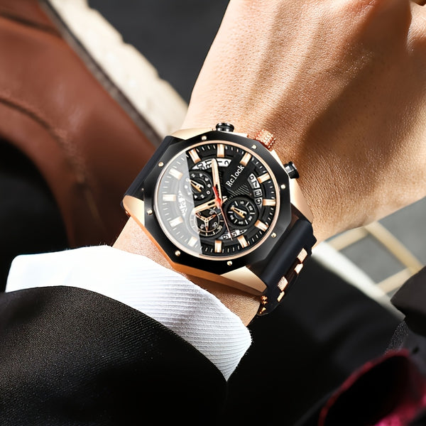 2er-Set Neue luxuriöse  exquisite Quarzuhr – Geeignet für alle Feiertagsgeschenke